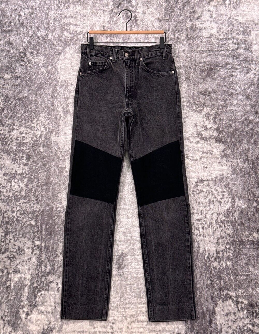 Vintage Levis Jeans 32 in x 33 in Mens 505 Made USA Black Recrafted Denim